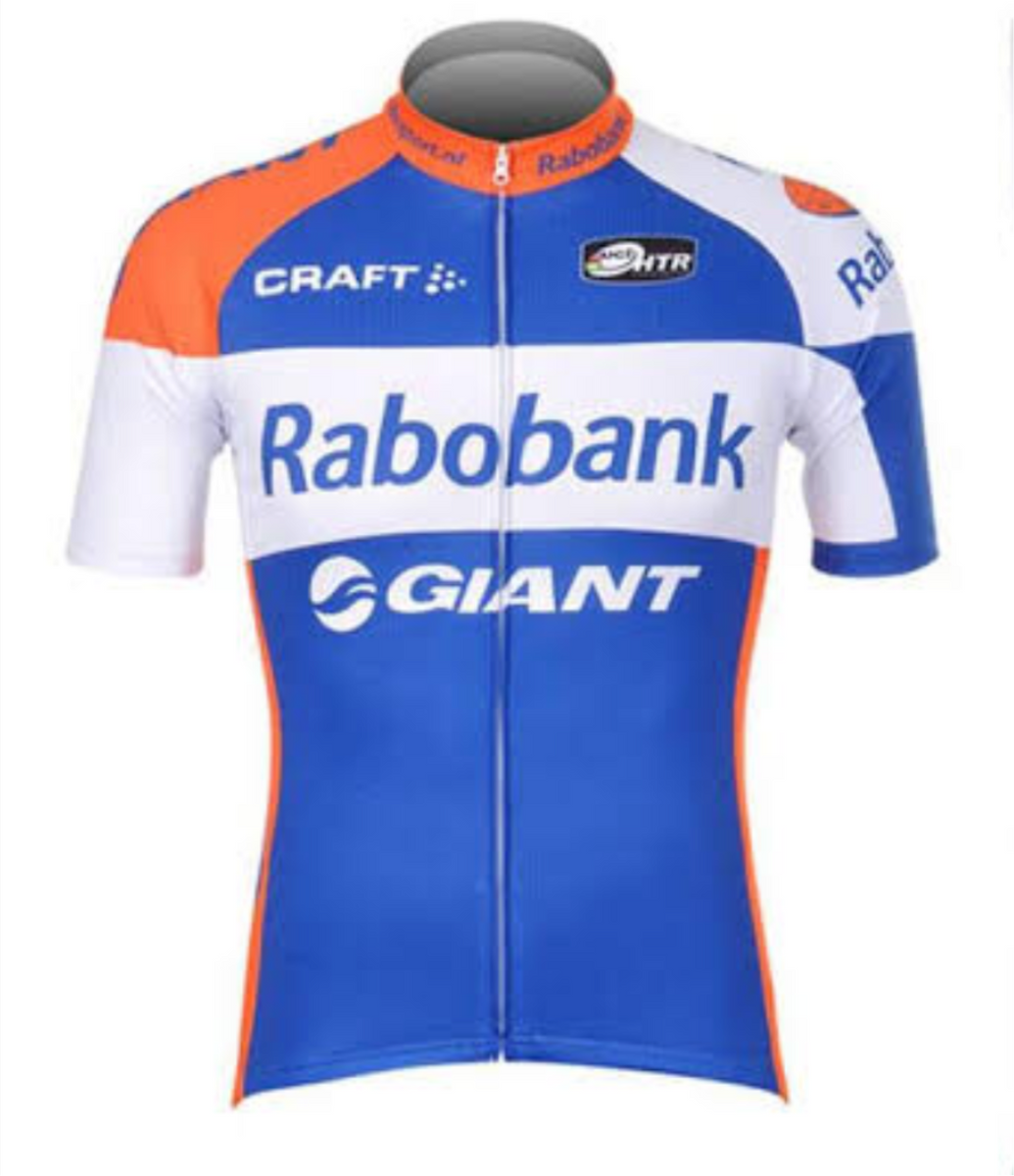 Rabobank cycling jersey hotsell