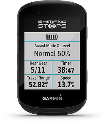 Garmin shimano steps store e8000