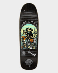 Santa Cruz Deck Dressen Pup Shaped 9.30IN