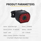 LeadBike Smart Brake Sensing Tail Light