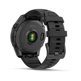 Garmin fēnix® E – 47 mm, AMOLED
Slate grey steel with Black silicone band