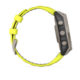 Garmin fēnix® 8 – 47 mm, Solar, Sapphire |
Sapphire, Titanium with Amp yellow/graphite silicone band