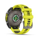 Garmin fēnix® 8 – 47 mm, Solar, Sapphire |
Sapphire, Titanium with Amp yellow/graphite silicone band