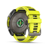 Garmin fēnix® 8 – 51 mm, Solar, Sapphire |
Sapphire, Titanium with Amp yellow/graphite silicone band