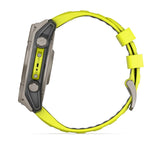Garmin fēnix® 8 – 51 mm, Solar, Sapphire |
Sapphire, Titanium with Amp yellow/graphite silicone band