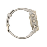 Garmin fēnix® 8 – 43 mm, AMOLED
Sapphire, Soft gold with Fog grey/dark sandstone silicone band