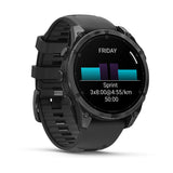 Garmin fēnix® 8 – 51 mm, AMOLED
Slate grey with Black silicone band