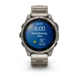 Garmin fēnix® 8 – 47 mm, AMOLED
Sapphire, Titanium with Vented titanium bracelet