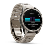 Garmin fēnix® 8 – 47 mm, AMOLED
Sapphire, Titanium with Vented titanium bracelet