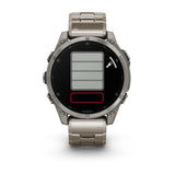 Garmin fēnix® 8 – 47 mm, AMOLED
Sapphire, Titanium with Vented titanium bracelet