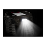 Garmin fēnix® 8 – 47 mm, AMOLED
Sapphire, Carbon grey DLC titanium with Black/pebble grey silicone band