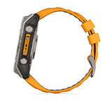 Garmin fēnix® 8 – 51 mm, AMOLED
Sapphire, Titanium with Spark orange/graphite silicone band