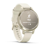 Garmin Lily® 2 Active
Lunar Gold with Bone Silicone Band