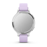 Garmin Lily® 2 Active
Silver with Purple Jasmine Silicone Band