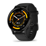 Garmin Venu® 3
Slate stainless steel bezel with black case and silicone band