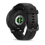 Garmin Venu® 3
Slate stainless steel bezel with black case and silicone band