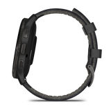 Garmin Venu® 3
Slate stainless steel bezel with black case and black leather band