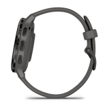 Garmin Venu® 3S
Slate stainless steel bezel with pebble gray case and silicone band
