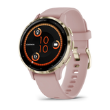 Garmin Venu® 3S
Soft Gold Stainless Steel Bezel with Dust Rose Case and Silicone Band