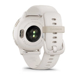Garmin vívoactive® 5
Cream gold aluminium bezel with ivory case and silicone band