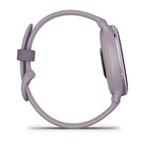 Garmin vívoactive® 5
Metallic orchid Aluminium bezel with orchid case and silicone band