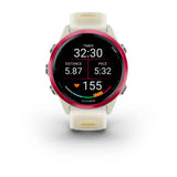 Garmin Forerunner® 570 - 42mm
Raspberry Aluminium with Translucent Bone/Mango Band