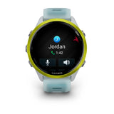 Garmin Forerunner® 570 - 47mm
Amp Yellow Aluminium with Translucent Whitestone/Turquoise Band