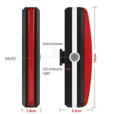 Fluir High Visibility Tail Light – USB Rechargeable