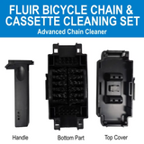 Fluir Bicycle Chain & Cassette Cleaning Set – Advanced Chain Cleaner