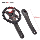 Goldix Bicycle 104/64BCD Square Taper Crank – 170mm
