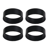 Fluir Bicycle 10mm Alloy Stem Spacers – 4 Pack