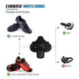 Fluir MTB Cleats for Shimano SM-SH51 with Backing Plates – Hardened Steel – Black