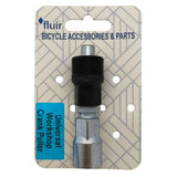 Fluir Bicycle Universal Workshop Crank Puller Black Silver