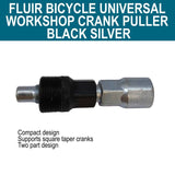 Fluir Bicycle Universal Workshop Crank Puller Black Silver