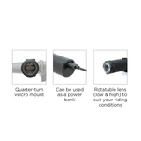 RYDER FOCUS 800 LUMEN FRONT LIGHT