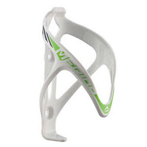 MERIDA - PLASTIC BOTTLE CAGE (WHT/GRN/GRY)