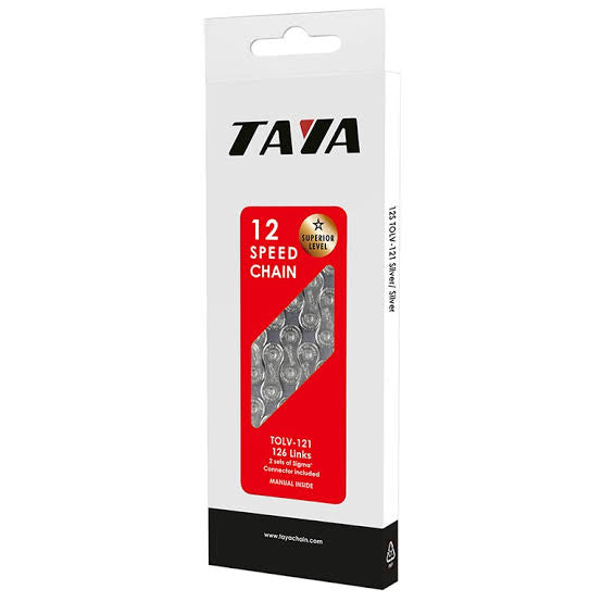 TAYA CHAIN TOLV-121SS 12SPD SILVER