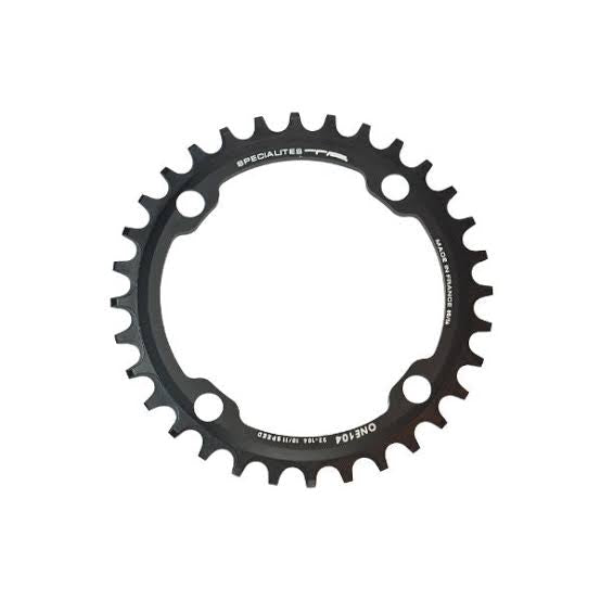 SPECIALITES TA CHAINRING MTB ONE 104 10/11/12S BLACK 34T