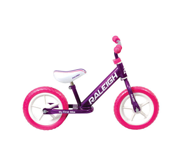 Raleigh balance online bike pink