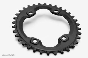 ABSOLUTE BLACK CHAINRING MTB M8000/M7000 OVAL 96BCD BLK 34T