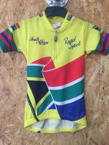 RAPID SPORT 5/6yrs CYCLING SHIRT - SOUTH AFRICA